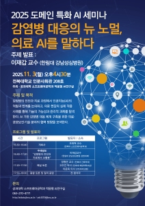 감염병 대응의 뉴 노멀, ‘의료 AI’ 가능성과 한계 논의한다 게시글 썸네일
