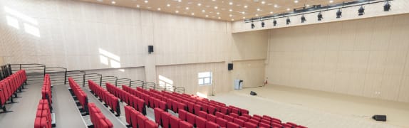 Democratic Auditorium at Student Town