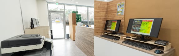 Copy room at Student Town