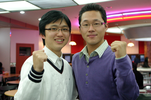 38대 총학생회 당선자, 백경훈, 용태영 군 썸네일